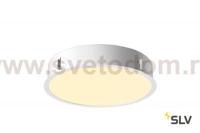SLV 1001906 MEDO 40 LED FRAME светильник встраиваемый 700мА 28Вт с LED 3000К/4000К, 3100лм/3200лм, 105°, белый