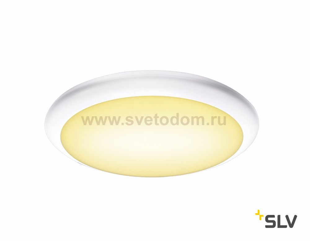 SLV 1001909 RUBA 10 светильник накладной IP65 13Вт c LED 3000К/4000К, 1050лм, 120°, белый