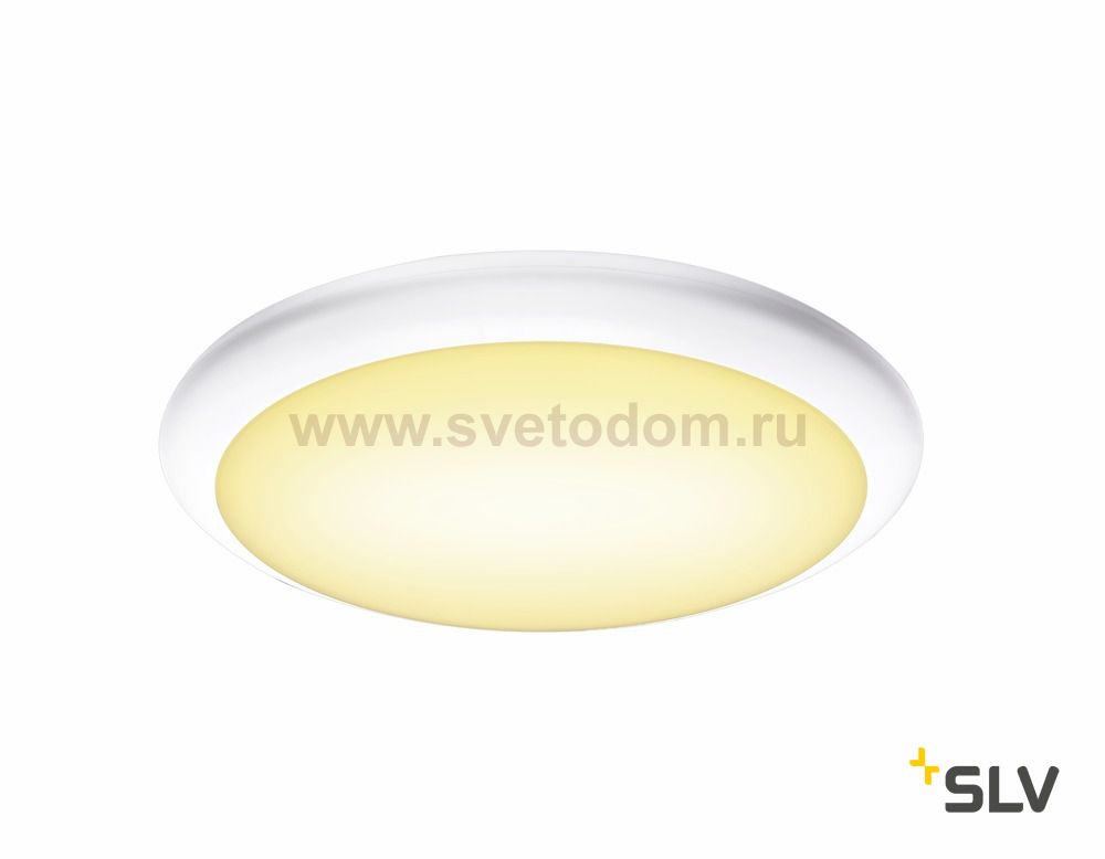 SLV 1001912 RUBA 10 SENSOR светильник накладной IP65 13Вт с датч.движения и LED 3000К/4000К, 1050лм, 120°, белый