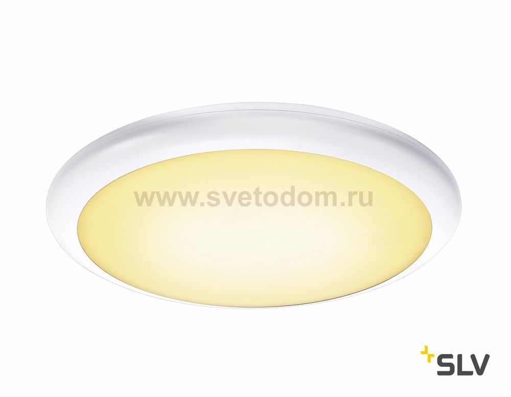 SLV 1001914 RUBA 20 SENSOR светильник накладной IP65 13Вт с датч.движения и LED 3000К/4000К, 2500лм, 120°, белый