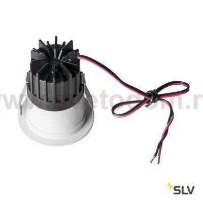 SLV 1001924 HORN MEDI LED светильник встраиваемый 350мА 5Вт с LED 3000К, 350лм, 15°, белый