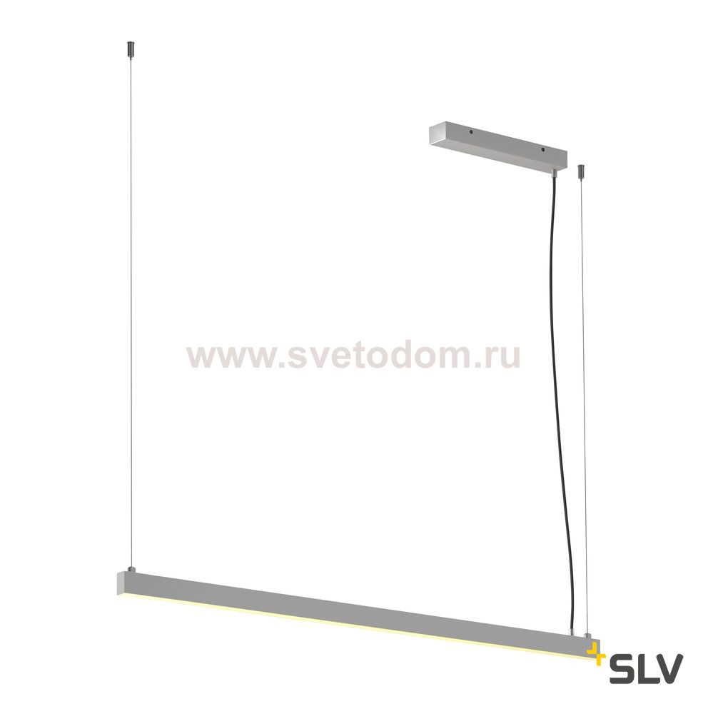 SLV 1001942 AROSA 125 PD-1 светильник подвесной 32Вт с LED 3000К, 950лм+750лм, алюминий