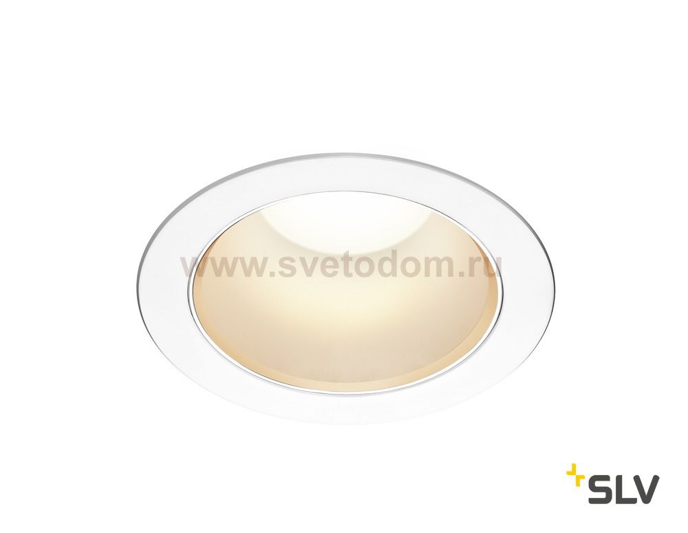 SLV 1001976 RILO 200 DL светильник встр. 25Вт с LED 3000К/4000K, 1720лм/1850лм, 60°, UGR<19, CRI>90, белый/ хром
