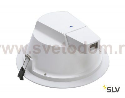 SLV 1001976 RILO 200 DL светильник встр. 25Вт с LED 3000К/4000K, 1720лм/1850лм, 60°, UGR<19, CRI>90, белый/ хром