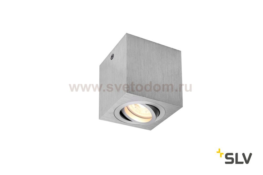 SLV 1002004 TRILEDO SQUARE GU10 CL светильник потолочный для лампы GU10 50Вт макс., матированный алюминий