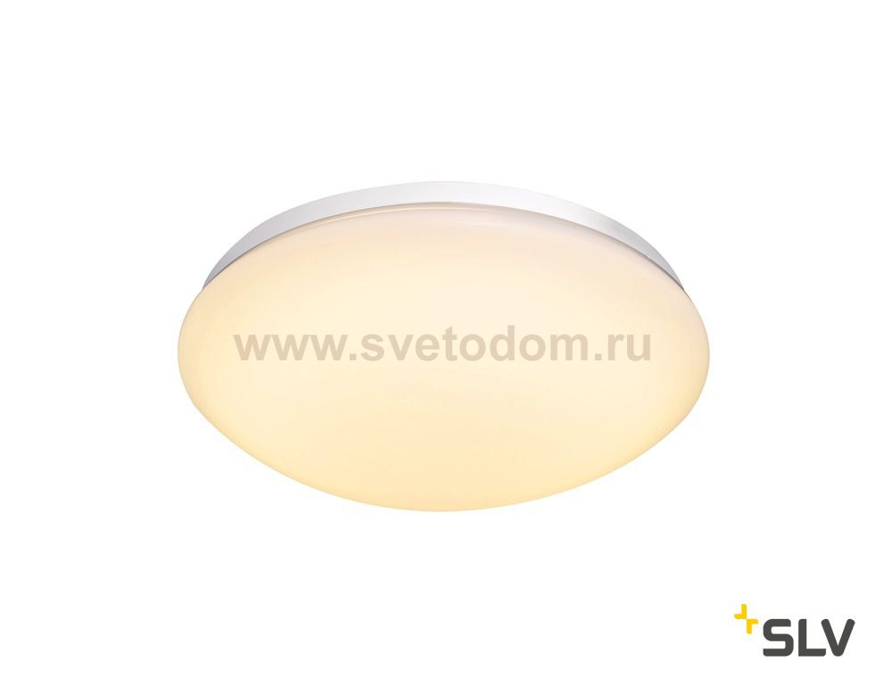 SLV 1002020 LIPSY 30 DOME светильник накладной IP44 15Вт с LED 3000К/4000K, 1450лм/1600лм, белый