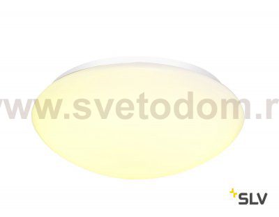 SLV 1002021 LIPSY 35 DOME светильник накладной IP44 18Вт с LED 3000К/4000K, 1850лм/2050лм, белый