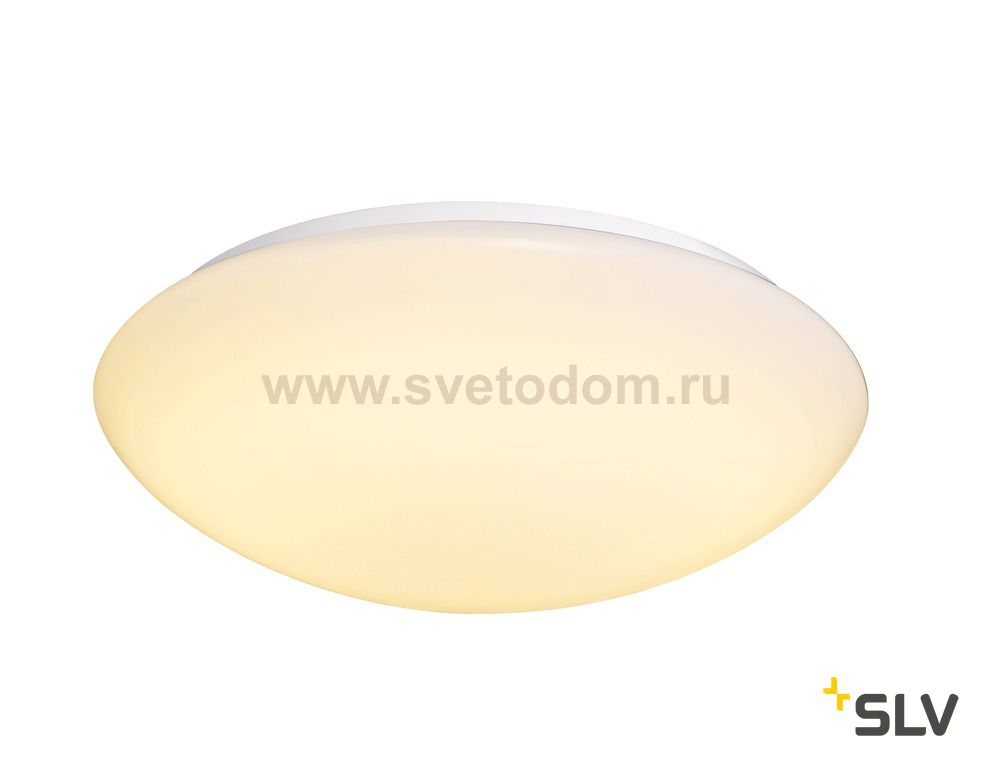 SLV 1002022 LIPSY 40 DOME светильник накладной IP44 21Вт с LED 3000К/4000K, 2200лм/2440лм, белый