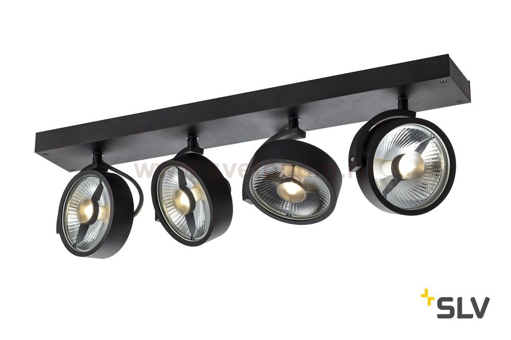 SLV 1002023 KALU 4 ES111 светильник накладной для 4-х ламп ES111 по 75Вт макс., белый