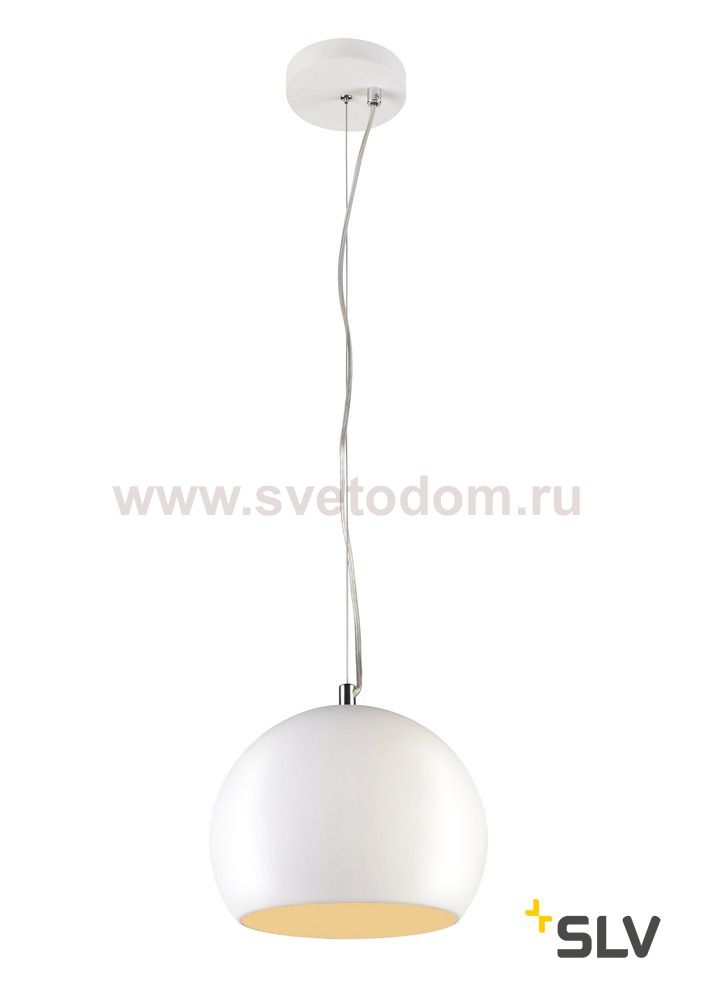 SLV 1002047 PLASTRA GLOBE 25 PD-2 светильник подвесной для лампы GХ53 11Вт макс., белый гипс