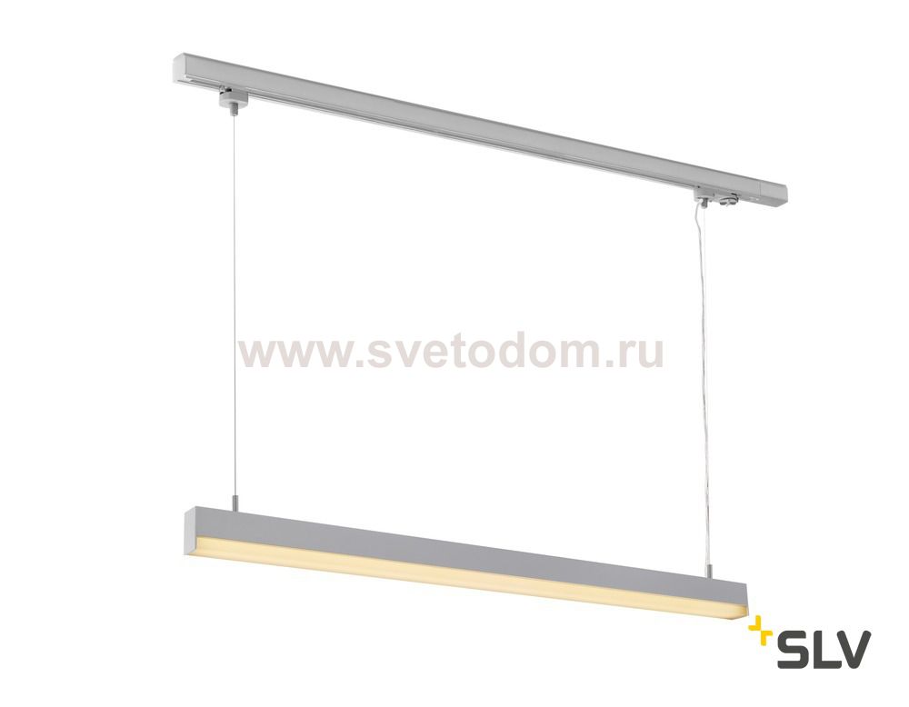 SLV 1002050 3Ph, SIGHT  PD светильник подвесной 40Вт с LED 3000К, 3100лм, 120°, серебристый