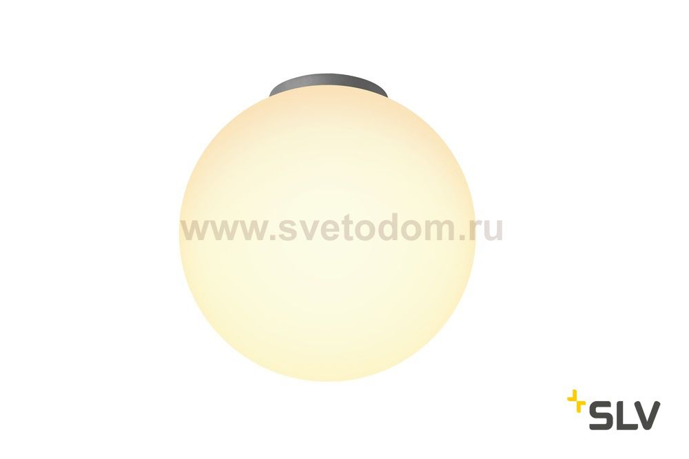 SLV 1002051 ROTOBALL 25 CL светильник потолочный для лампы E27 24Вт макс., серебристый/ белый