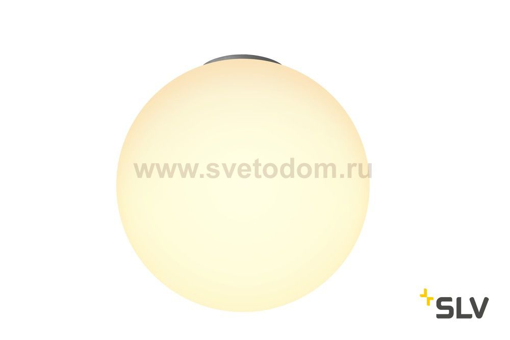 SLV 1002052 ROTOBALL 40 CL светильник потолочный для лампы E27 24Вт макс., серебристый/ белый