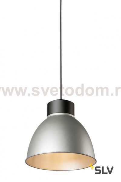 SLV 1002053 EURO PARA светильник подвесной для лампы E27 150Вт макс., без основания, без плафона, черный