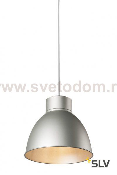 SLV 1002055 EURO PARA светильник подвесной для лампы E27 150Вт макс., без основания, без плафона, серебристый