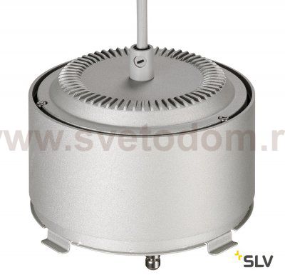 SLV 1002055 EURO PARA светильник подвесной для лампы E27 150Вт макс., без основания, без плафона, серебристый