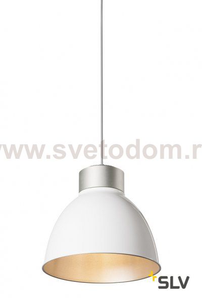 SLV 1002055 EURO PARA светильник подвесной для лампы E27 150Вт макс., без основания, без плафона, серебристый