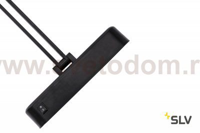 SLV 1002067 VINCELLI D DISPLAY WL светильник накладной 11Вт с LED 2700К, 500лм, черный / бамбук светлый