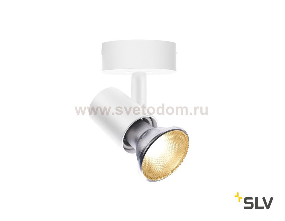 SLV 1002073 SPOT E27 светильник накладной для лампы E27 75Вт макс., белый