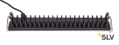 SLV 1002106 MILANDO L светильник встраиваемый 700мА 21.35Вт с LED 3000К, 1700лм, 45°, без БП, белый/ черный