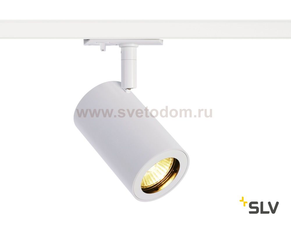 SLV 1002111 1PHASE-TRACK, ENOLA_B SPOT светильник для лампы GU10 50Вт макс., белый