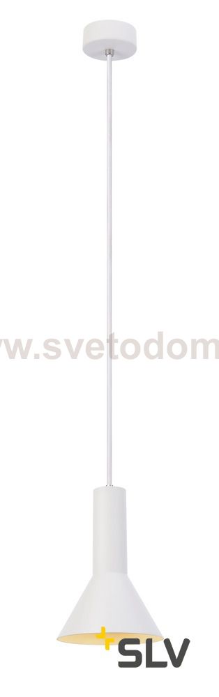 SLV 1002136 PHELIA PD-S светильник подвесной для лампы E27 23Вт макс., белый