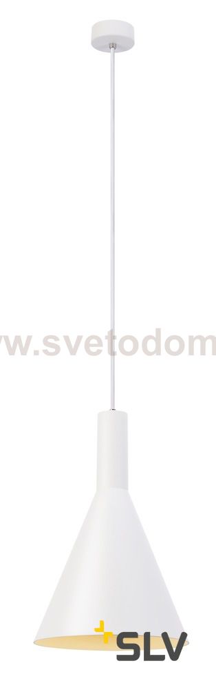 SLV 1002138 PHELIA PD-L светильник подвесной для лампы E27 23Вт макс., белый