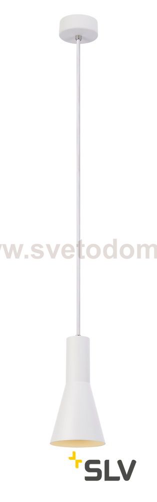SLV 1002139 PHELIA PD-CONE светильник подвесной для лампы E27 23Вт макс., белый