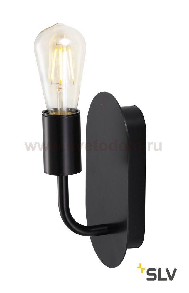 SLV 1002148 FITU WL светильник настенный для лампы E27 60Вт макс., черный