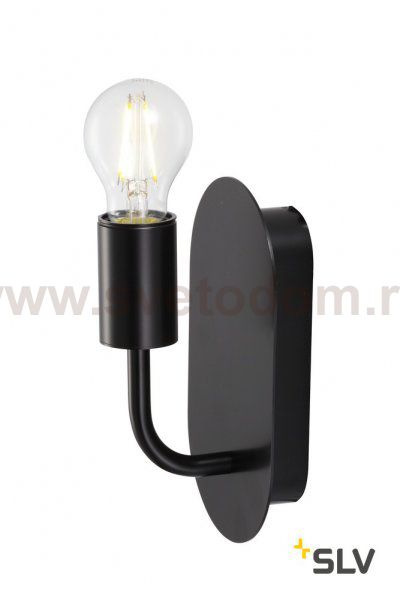 SLV 1002148 FITU WL светильник настенный для лампы E27 60Вт макс., черный