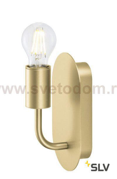 SLV 1002149 FITU WL светильник настенный для лампы E27 60Вт макс., латунь