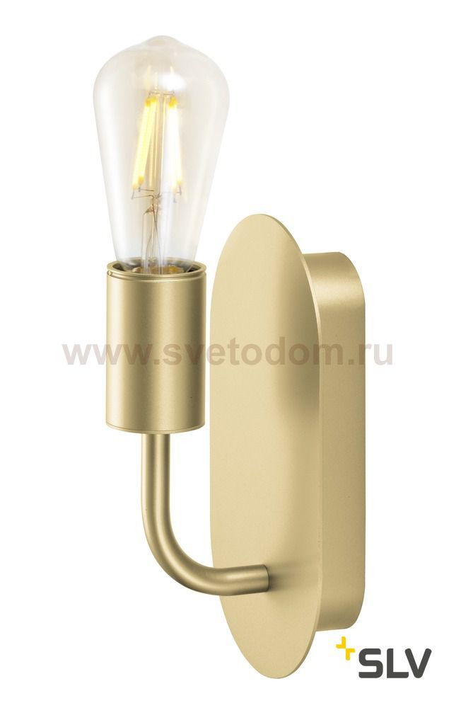 SLV 1002149 FITU WL светильник настенный для лампы E27 60Вт макс., латунь