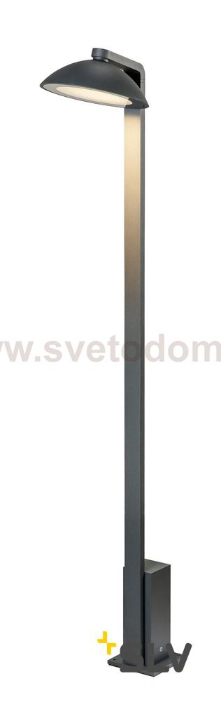 SLV 1002158 MALU POLE  светильник ландшафтный IP55 9.2Вт c LED 3000К, 360лм, 100°, антрацит