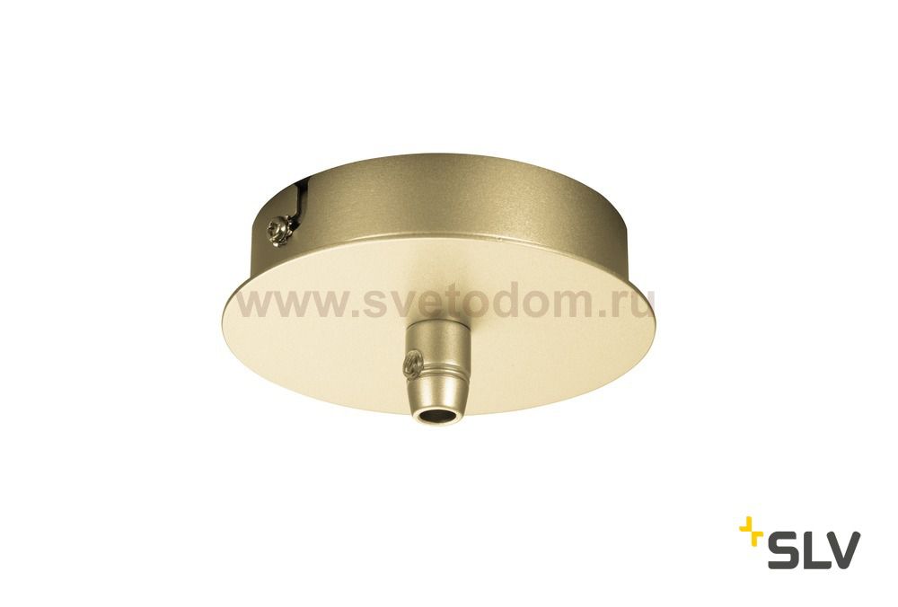 SLV 1002163 FITU, основание круглое 1х, латунь