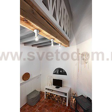 SLV 1002166 FITU CL светильник потолочный для лампы E27 60Вт макс., латунь