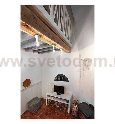 SLV 1002166 FITU CL светильник потолочный для лампы E27 60Вт макс., латунь