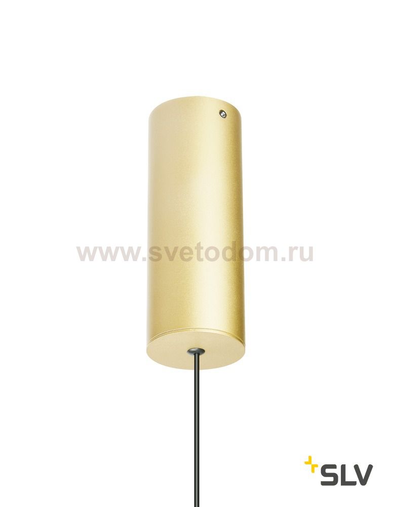 SLV 1002171 HELIA 40 светильник подвесной 12Вт с LED 3000К, 720лм, CRI>90, латунь