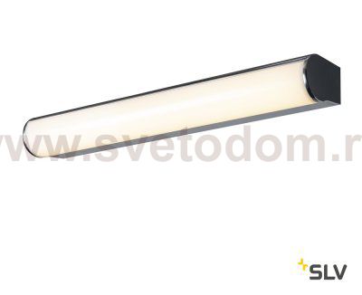 SLV 1002190 MARYLIN 40 светильник накладной IP44 10Вт с LED 3000К, 680лм, хром/ белый