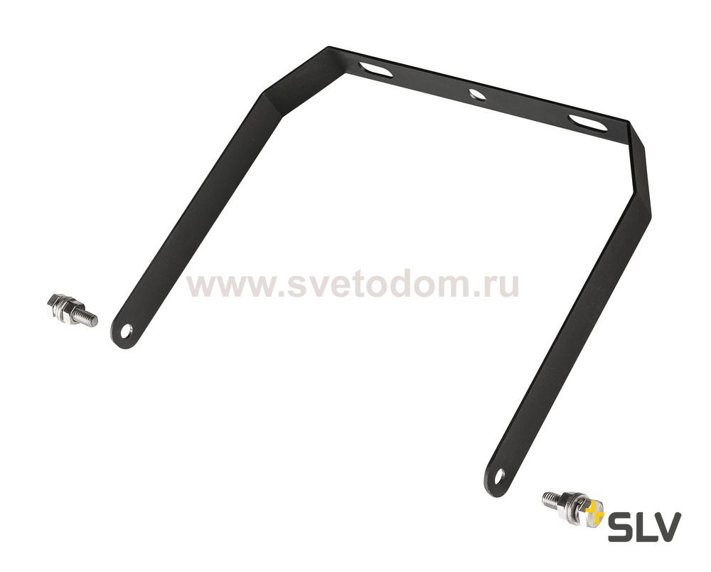 SLV 1002197 ALMINO, скоба монтажная, серебристый RAL7005