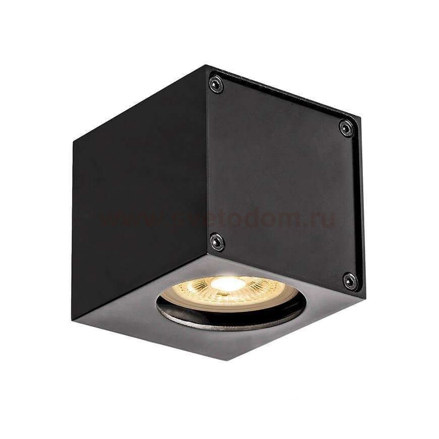 SLV 1002212 ALTRA DICE WL-1 светильник настенный для лампы GU10 35Вт макс., черный