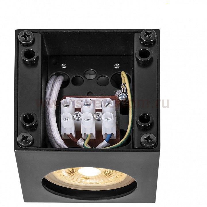 SLV 1002212 ALTRA DICE WL-1 светильник настенный для лампы GU10 35Вт макс., черный