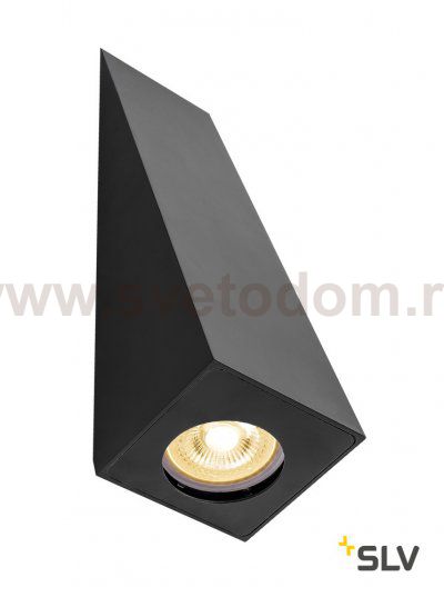 SLV 1002213 ALTRA DICE UP WL-2 светильник настенный для лампы GU10 50Вт макс., черный