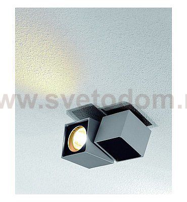 SLV 1002214 ALTRA DICE SPOT 1 светильник накладной для лампы GU10 50Вт макс., черный