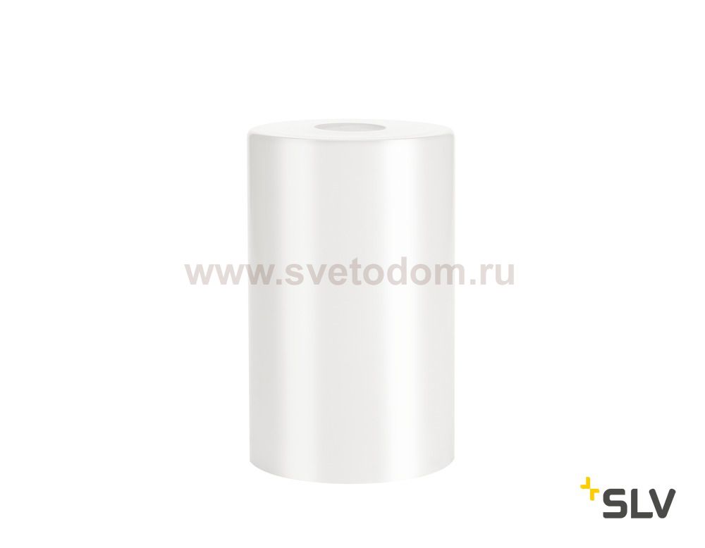 SLV 1002217 FENDA, плафон-цилиндр диам. 12.5см, для лампы E27 40Вт макс., стекло белое
