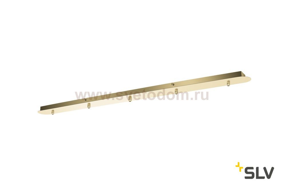 SLV 1002265 FITU, основание прямоугольное 5х, латунь
