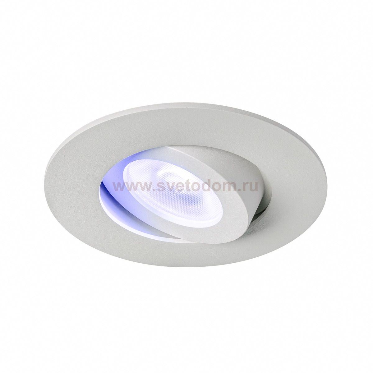 SLV 1002528 SLV PLAY, DOWNLIGHT RGBW светильник встраиваемый 10Вт с БП и LED RGBW, 38°, 450лм, белый