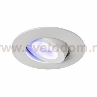 SLV 1002528 SLV PLAY, DOWNLIGHT RGBW светильник встраиваемый 10Вт с БП и LED RGBW, 38°, 450лм, белый