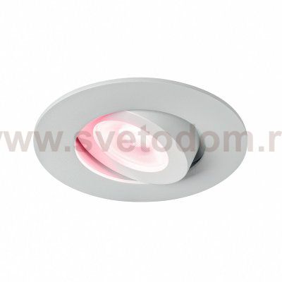 SLV 1002528 SLV PLAY, DOWNLIGHT RGBW светильник встраиваемый 10Вт с БП и LED RGBW, 38°, 450лм, белый