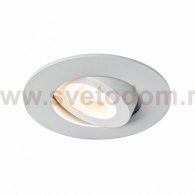 SLV 1002528 SLV PLAY, DOWNLIGHT RGBW светильник встраиваемый 10Вт с БП и LED RGBW, 38°, 450лм, белый