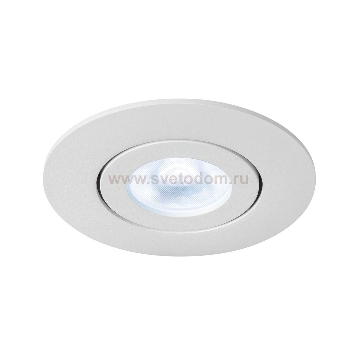SLV 1002528 SLV PLAY, DOWNLIGHT RGBW светильник встраиваемый 10Вт с БП и LED RGBW, 38°, 450лм, белый